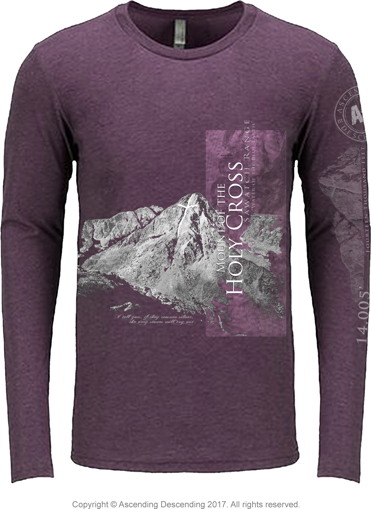 Holy Cross T Shirt Front - Sleeve (1425x1950), Png Download