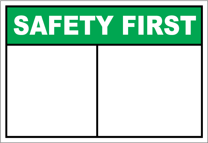 Safetyfirst - Safety Shower And Eyewash First Osha Ansi Magnets Sign-qty (1188x1764), Png Download