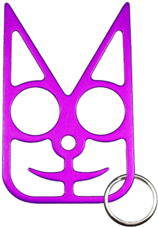 Purple Safety Cat - Safety (1024x684), Png Download