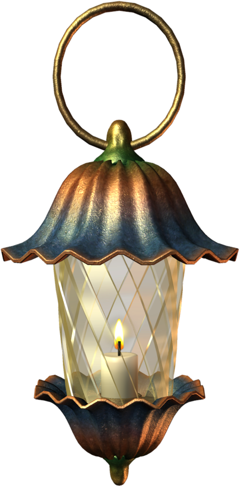Velas & Lamparinas Lighted Wreaths, Holiday Candles, - Art Lamp Png (546x1024), Png Download