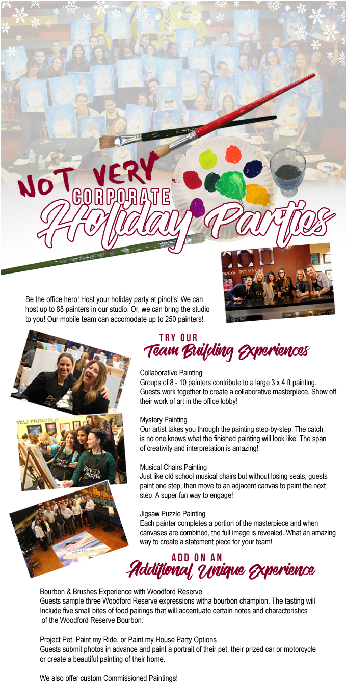 With A Full Service Bar And Catering Available, Our - Pinot's Palette (678x1368), Png Download