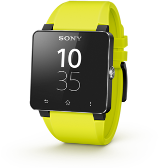 Smartwatch 2 Yellow - Sony Smartwatch 2 Cena (460x360), Png Download