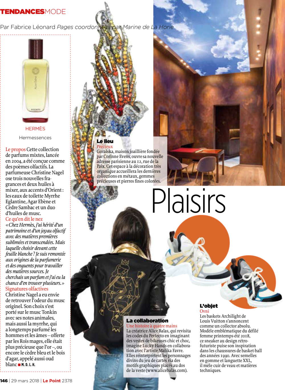 Alice Balas Le Point Stephane Bern - Flyer (1000x1366), Png Download