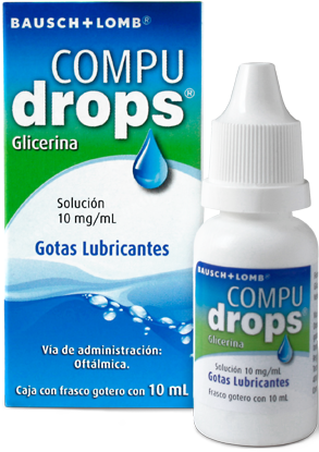 Compudrops-pds - Glicerina Gotas Oftalmicas (292x431), Png Download