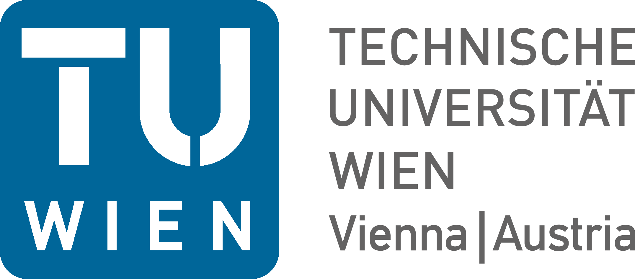 Tu Logo Austria Cmyk - Vienna University Of Technology Logo (2151x945), Png Download
