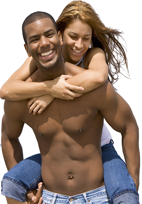 Black Dating, Personals And Singles - Barechested (500x718), Png Download