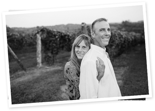Sue Anne & Paul - Winery (537x383), Png Download