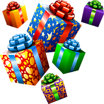 Desenhos De Aniversário Coloridos Em Png - Imagens De Aniversario Em Png (363x362), Png Download