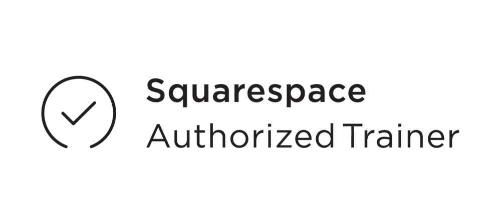 Authorized Trainer Badge Black - Squarespace Authorized Trainer Badge (1000x448), Png Download