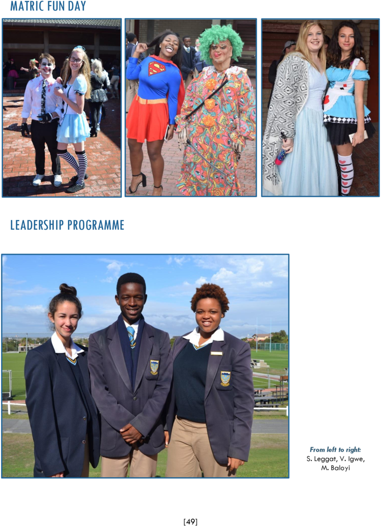 Matric Fun Day Leadership Programme From Left To Right - Leadership (960x1242), Png Download