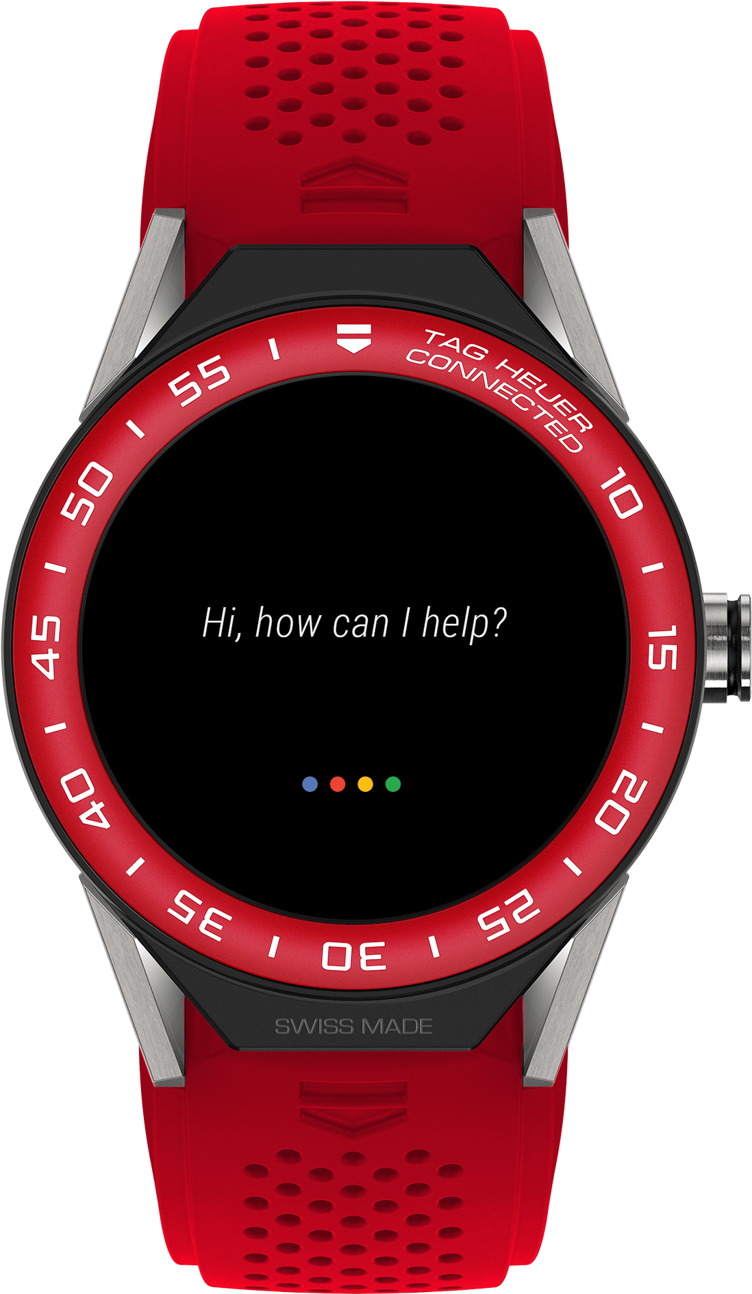 Tag Heuer Connected Modular - Tag Heuer Watch Connected 2 Modular 45 Smartwatch (1920x2268), Png Download