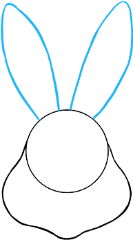 How To Draw Easter Bunny - Easter (680x678), Png Download