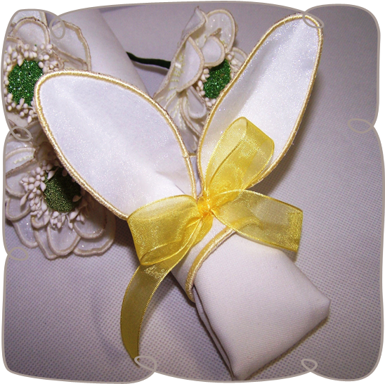 Bunny Ear Napkin Holder - Napkin Holder (580x580), Png Download