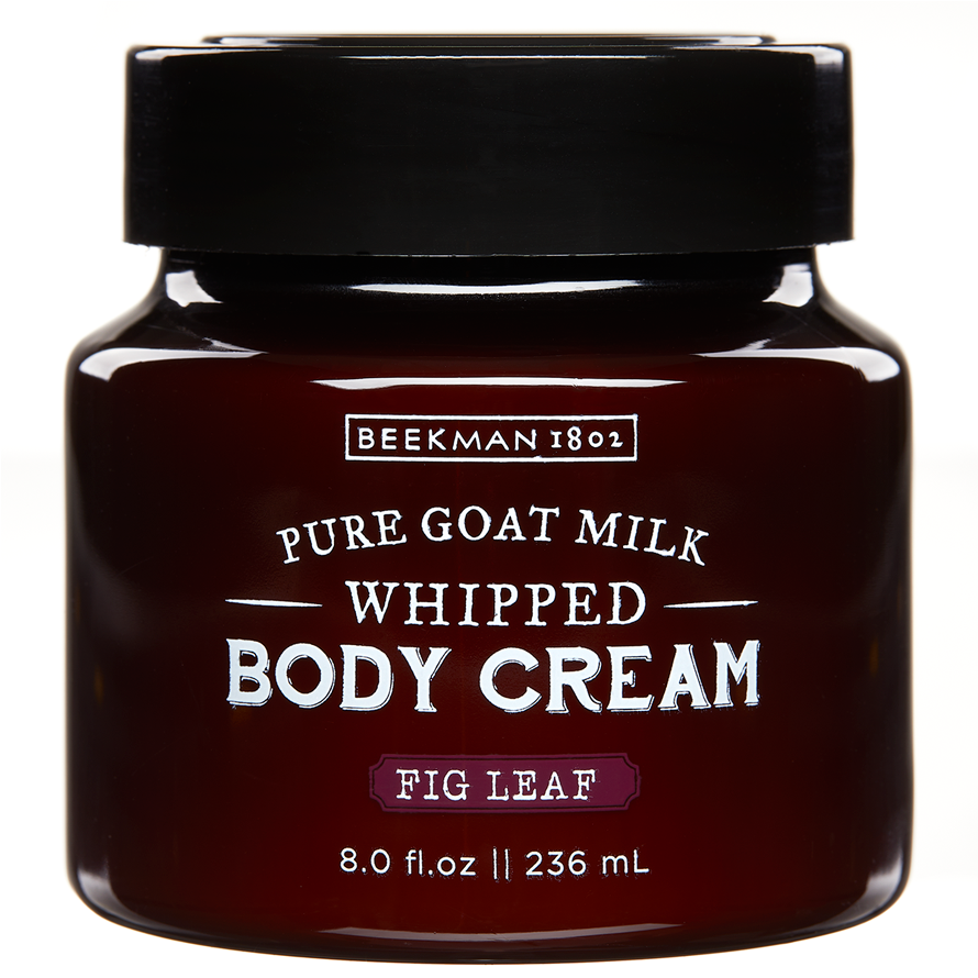 Fig Leaf Whipped Goat Milk Body Cream - Beekman Honey & Orange Blossom Whipped Body Cream (1200x1200), Png Download