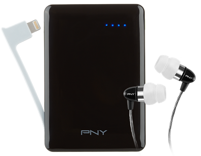 Pny Powerpack L3000 Rechargeable Battery Uptown Headphones - Pny L3000 3000mah 1 Amp Powerpack - Portable Rechargeable (432x432), Png Download