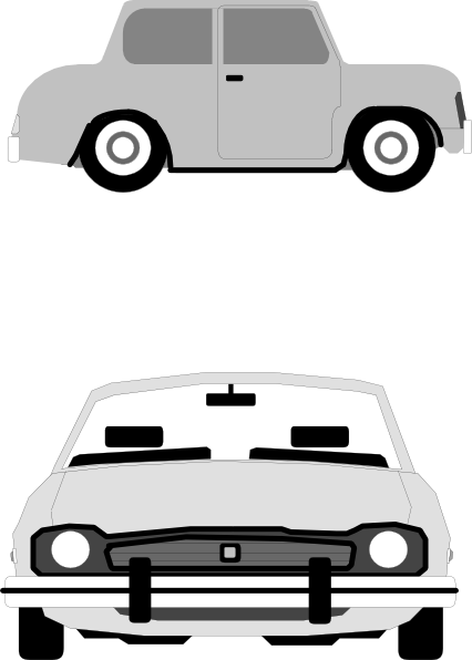 Small - Auto Clipart (426x596), Png Download