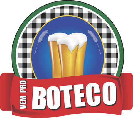 Logo Boteco Aniversario Png - Vem Pro Boteco (448x400), Png Download