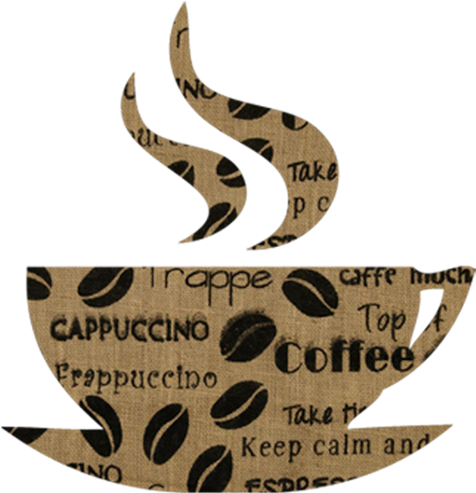 Mural Coffee Png (750x750), Png Download