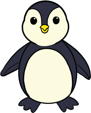 Draw Penguin Easy - Penguin Drawing Easy (400x400), Png Download