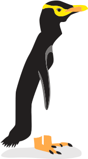 Yellow-eyed - Yellow Eyed Penguin Png (269x459), Png Download