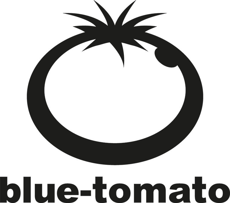 Square Outline - Logo Blue Tomato Png (800x706), Png Download