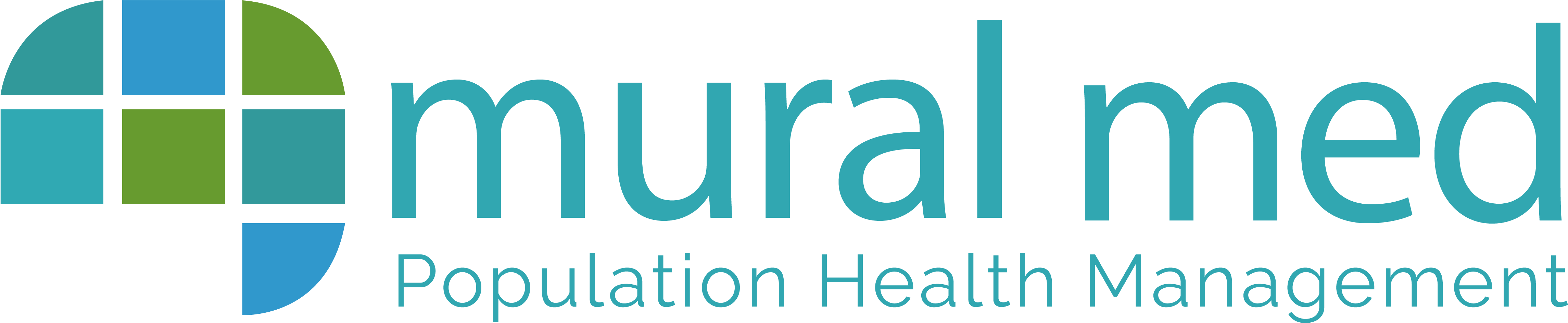 Muralmed - Mural Med (4691x961), Png Download