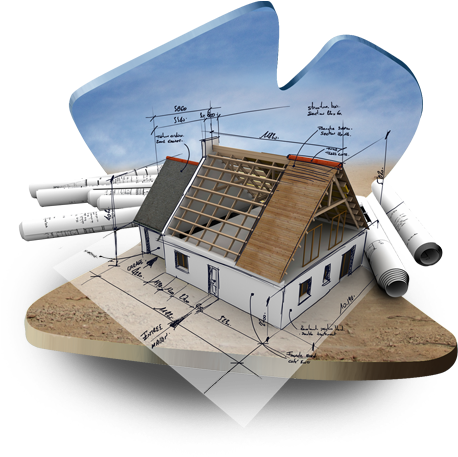 Professional Indemnity For Architects, Consulting Engineers, - 3d Building (461x500), Png Download