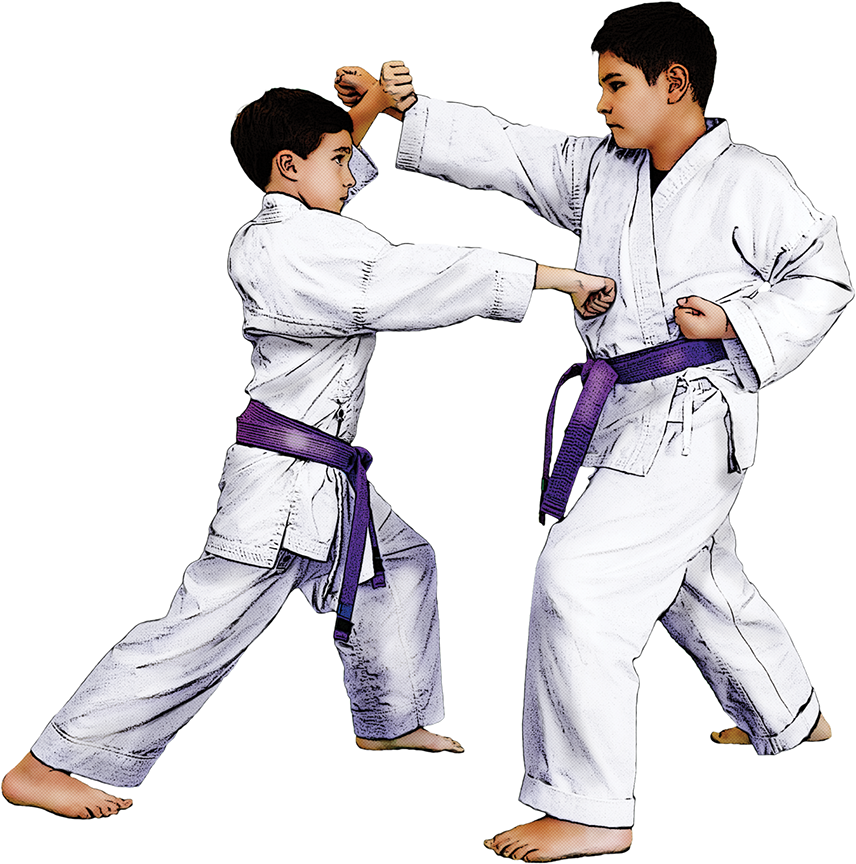 This Amazing Kids' Karate Class Won't Just Make Your - Karate Indian Kids (864x870), Png Download