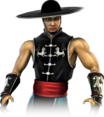 Go Up - Mortal Kombat Shaolin Monks Kung Lao (334x375), Png Download