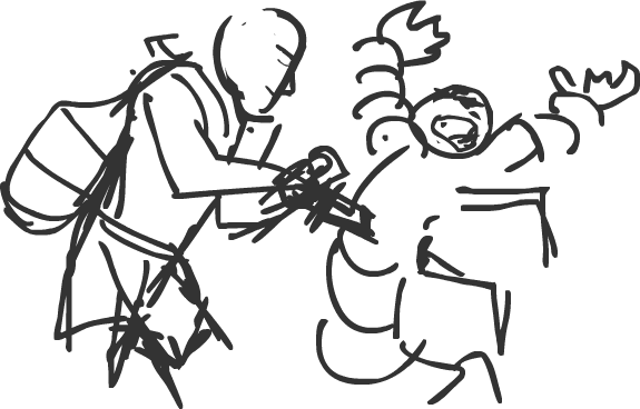 I Don't Hate Clingy, I Just Hate Demanding Shit -aqua - Cartoon (575x368), Png Download