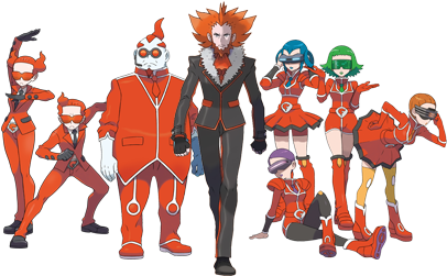 Gonna Be Blunt - Team Flare Vs Team Galactic (423x300), Png Download