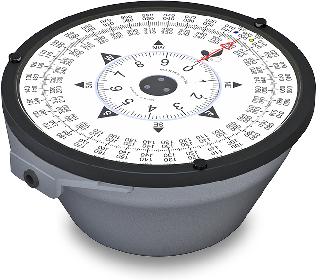 Md69br/bo Bearing Compass - Gyro Compass Bearing Repeater (800x600), Png Download
