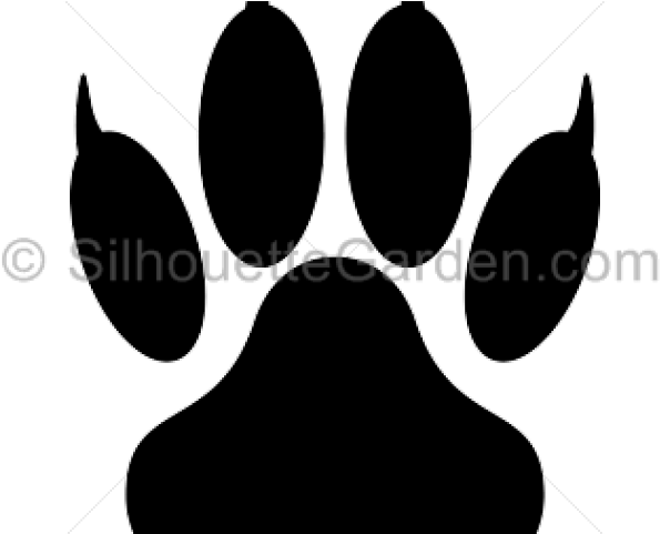 Lion Paw Print Svg (640x480), Png Download