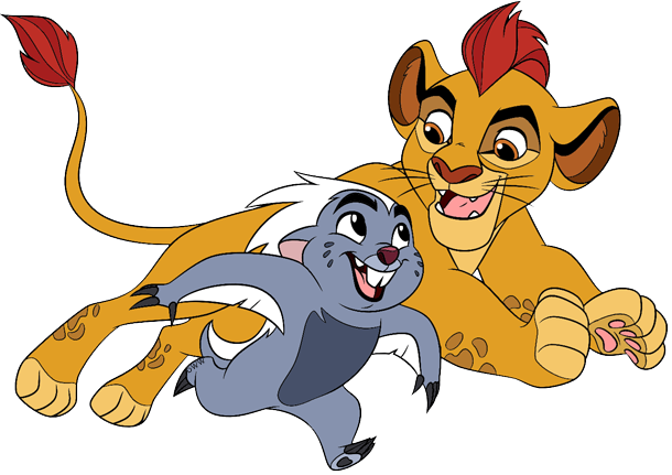 Kion Bunga2 Pixels The Lion Guard - Ravensburger Disney The Lion Guard, 4 (610x431), Png Download