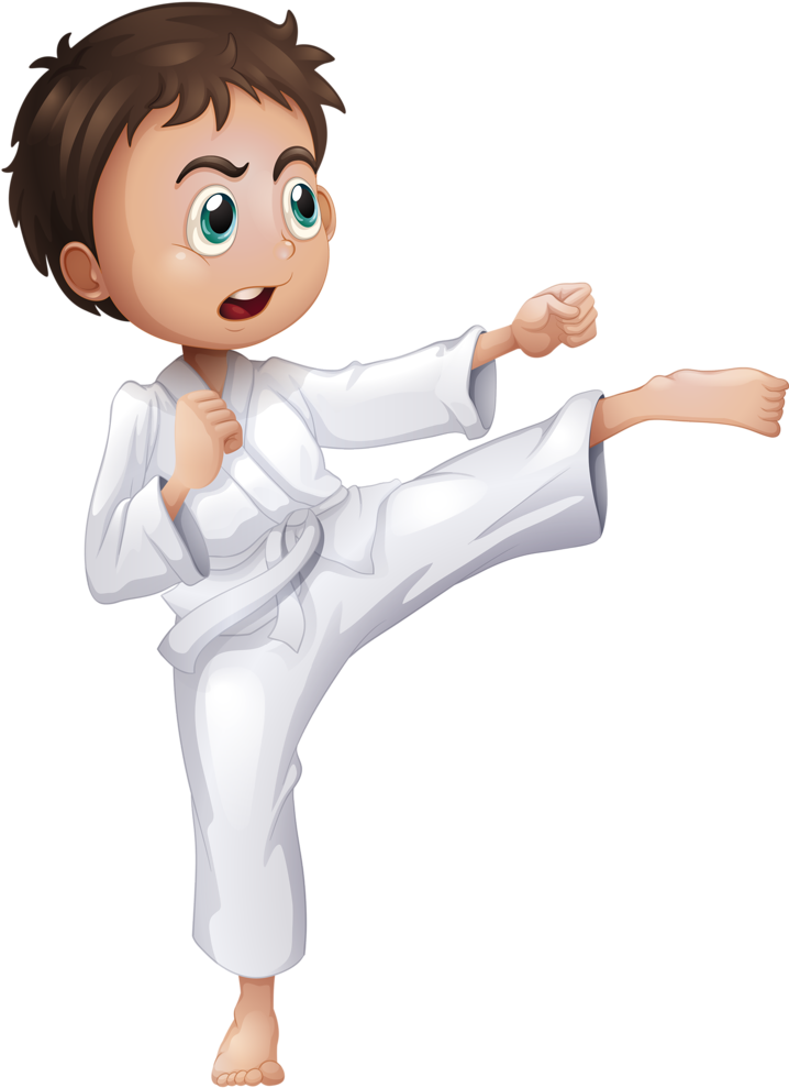 Фото, Автор Soloveika На Яндекс - Boy Cartoon Karate Transparent (762x1024), Png Download