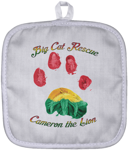 Cameron Lion Paw Print Subhp Pot Holder - Husband Pot Holder, I Love My Wife More Than Boardgames (600x600), Png Download