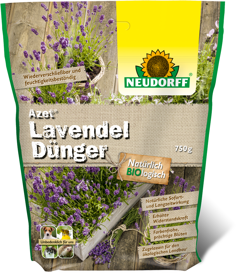 Azet Lavender Fertiliser - Neudorff Marder- Schreck 300g (1000x1195), Png Download