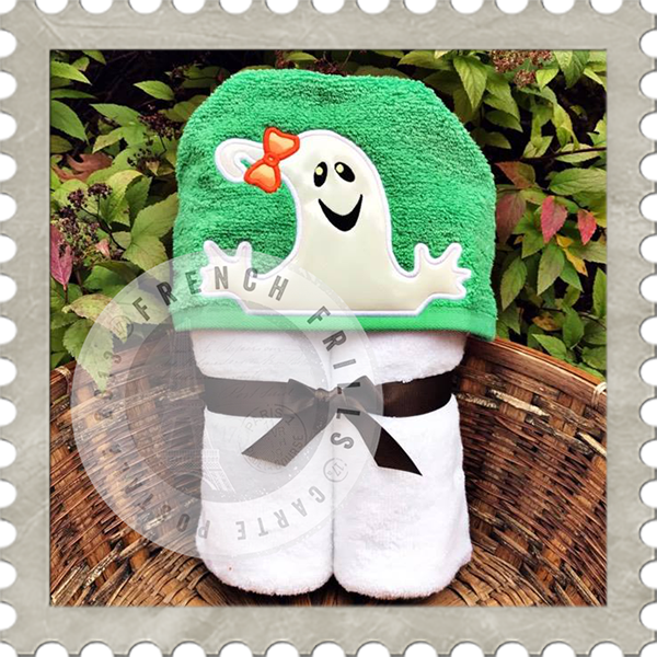 Ghost Girl Larger Image - Cartoon (600x600), Png Download