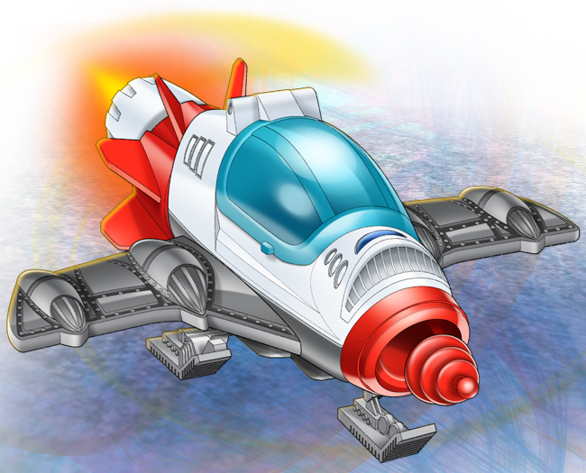 Lepine Studios • Agency - Rocket-powered Aircraft (650x525), Png Download