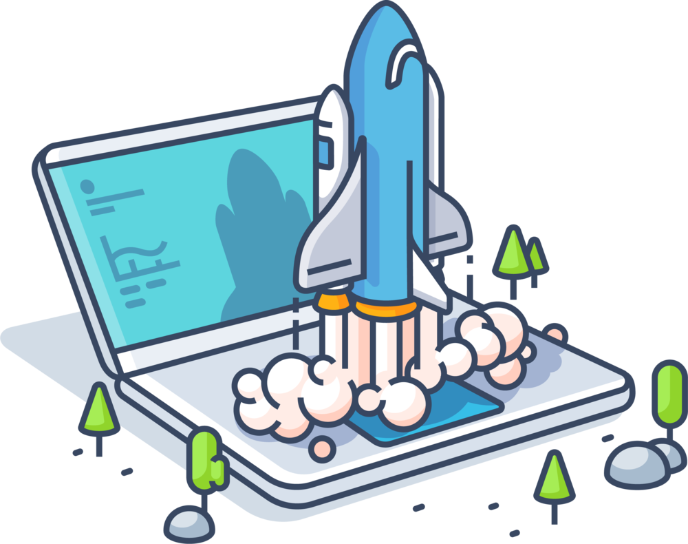 Istockspaceship-01 - Vector Graphics (1000x790), Png Download