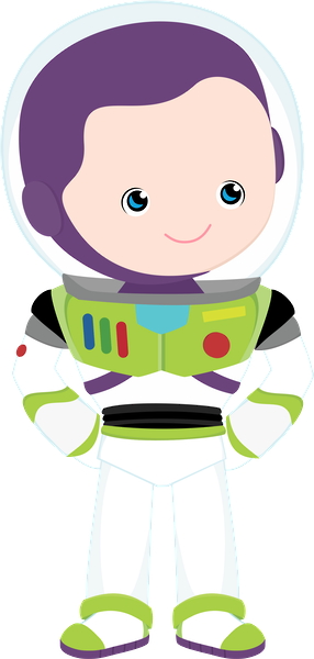 Seo Clipart Buzz Lightyear Spaceship - Toy Story Cute Png (286x600), Png Download
