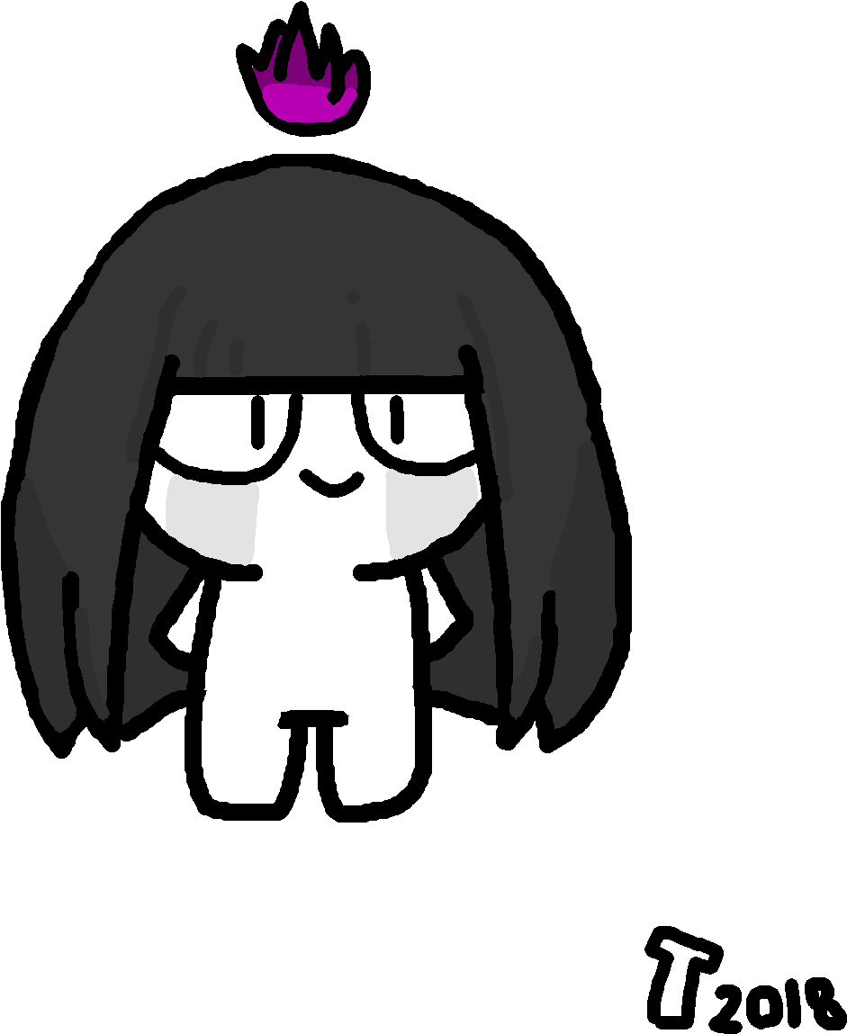 Fan Artthe Happy-pappy Ghost Girl - Cartoon (1600x1200), Png Download