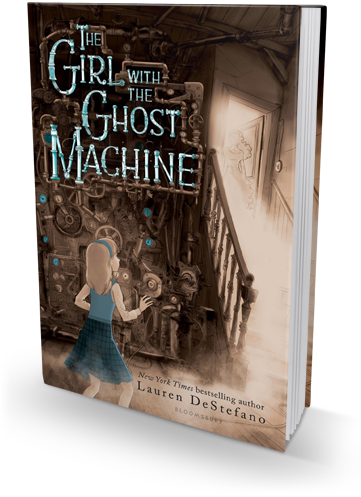 A Powerful Novel About Grief - Girl With The Ghost Machine By Lauren Destefano (360x513), Png Download