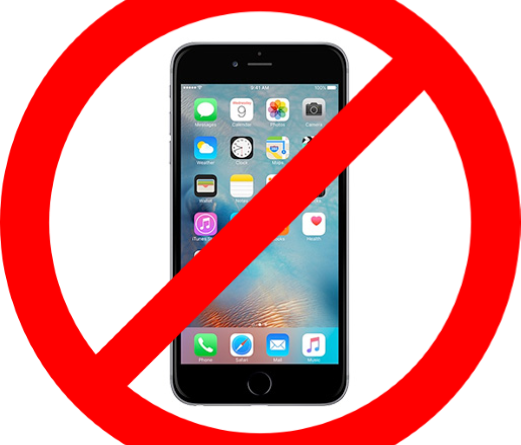 Harvard-westlake Middle School Smartphone Lockdown - Apple Iphone 6s Plus 32gb - Space Grey (521x445), Png Download