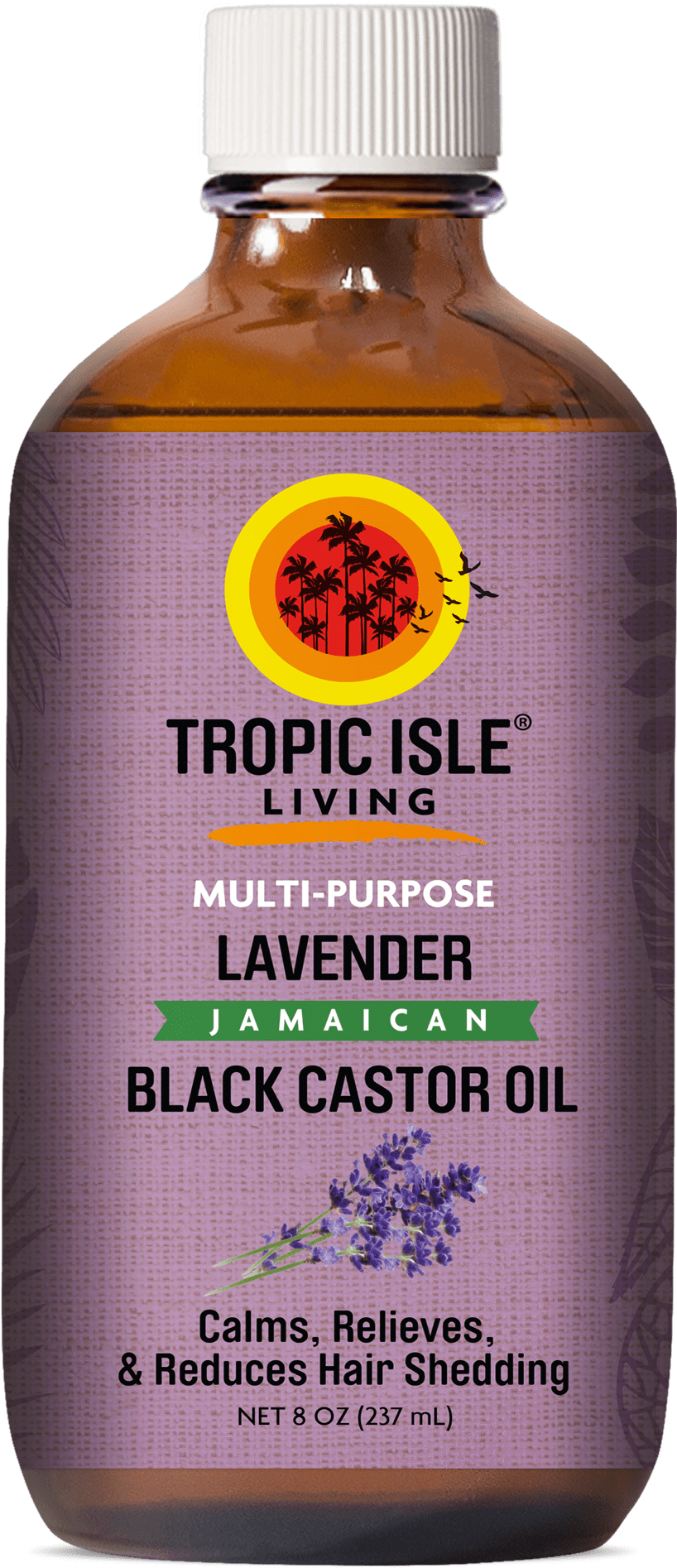 Lavender Jamaican Black Castor Oil - Tropic Isle Living Black Castor Oil (2048x2048), Png Download