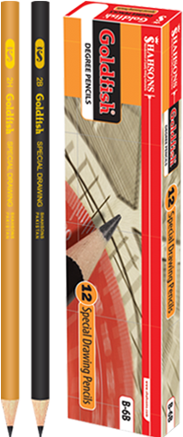 Gf-degree Pencil C/b - Pencil (373x530), Png Download