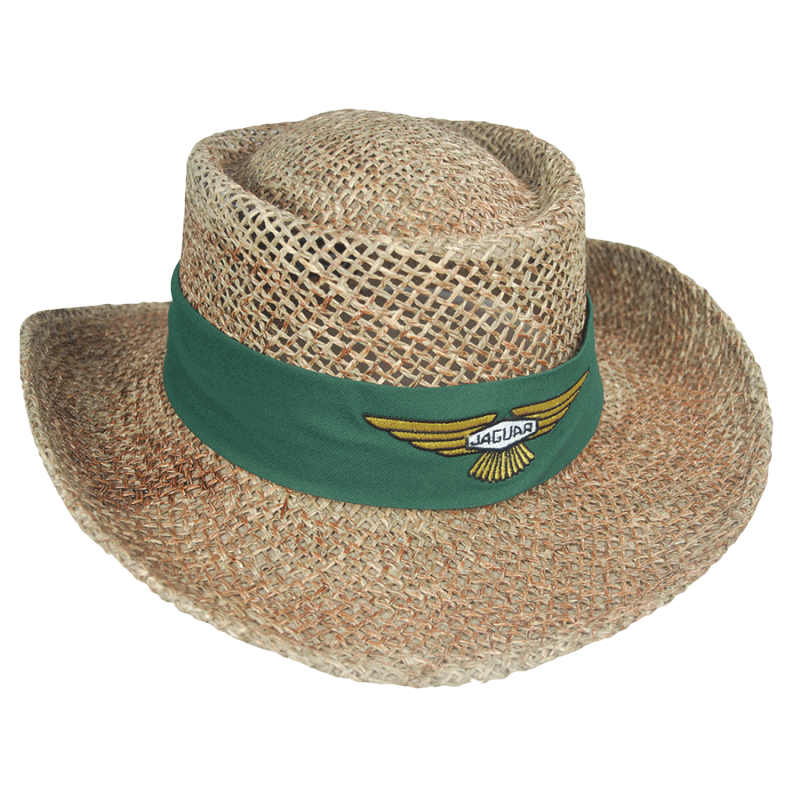 Jaguar Wings Logo Straw Golf Hat - Hat (800x800), Png Download