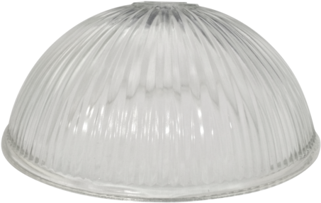 Clear, Ribbed Dome - Dome (480x296), Png Download
