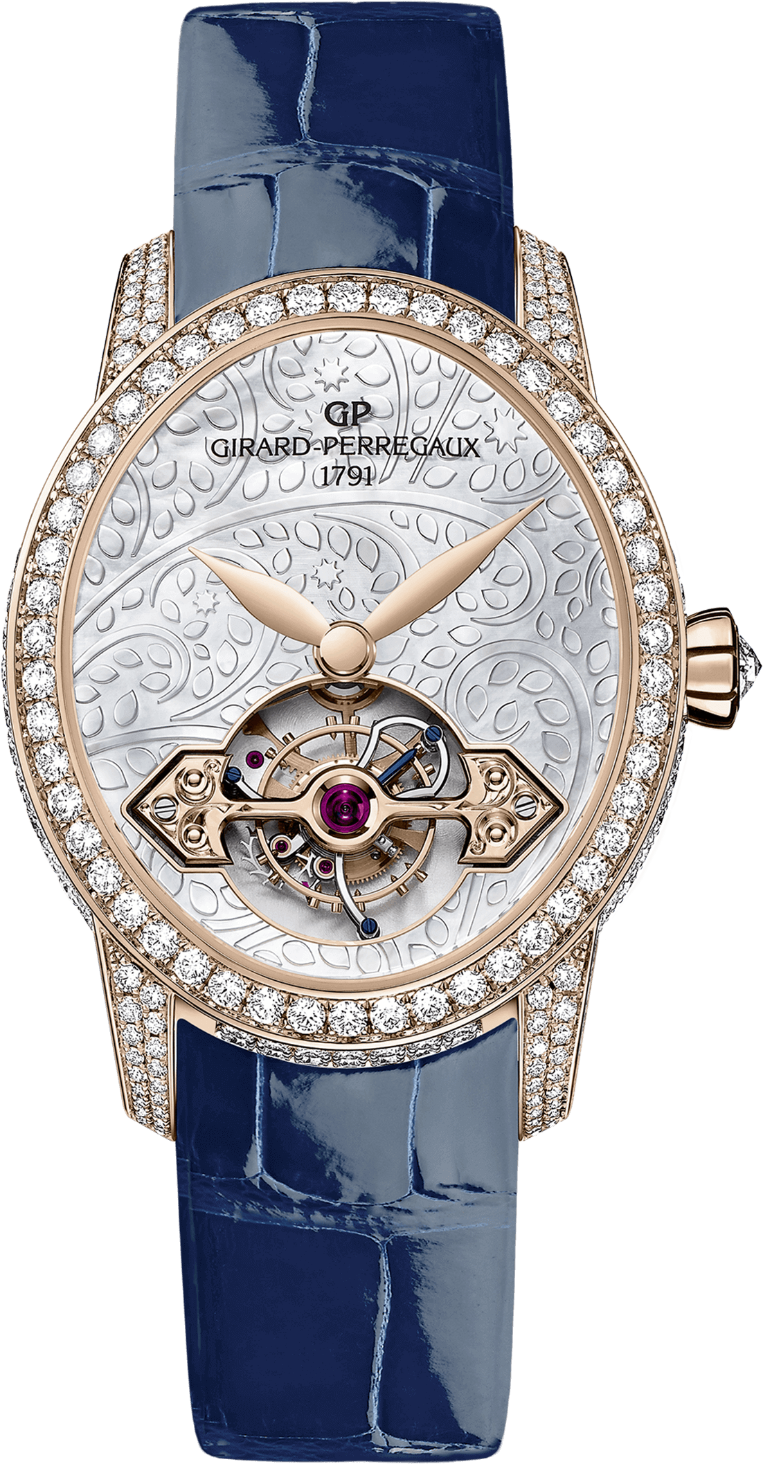 Cat's Eye Tourbillon With Gold Bridge Ref - Girard Perregaux Com Cat Eyes (1292x2203), Png Download