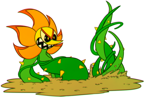 Rule 34 Floral Fury (500x341), Png Download